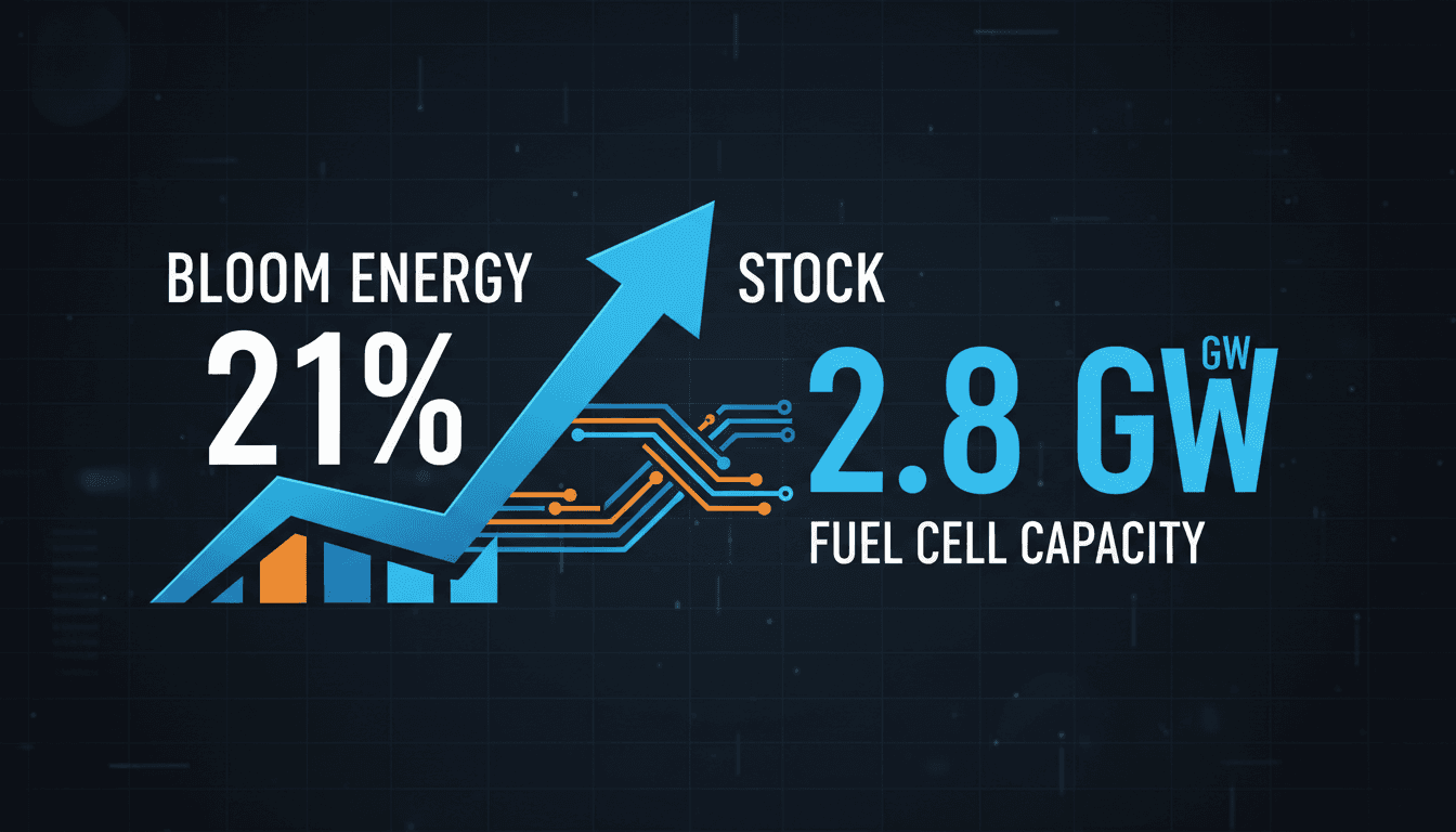 Jefferies Upgrades Bloom Energy to Hold as Stock Rises 21% Following Oracle Partnership Expansion
