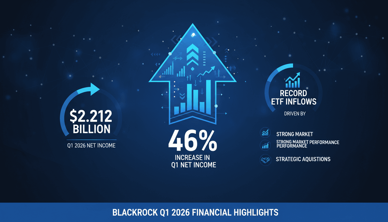 BlackRock Reports 46% Increase in Q1 2026 Net Income Driven by Record ETF Inflows