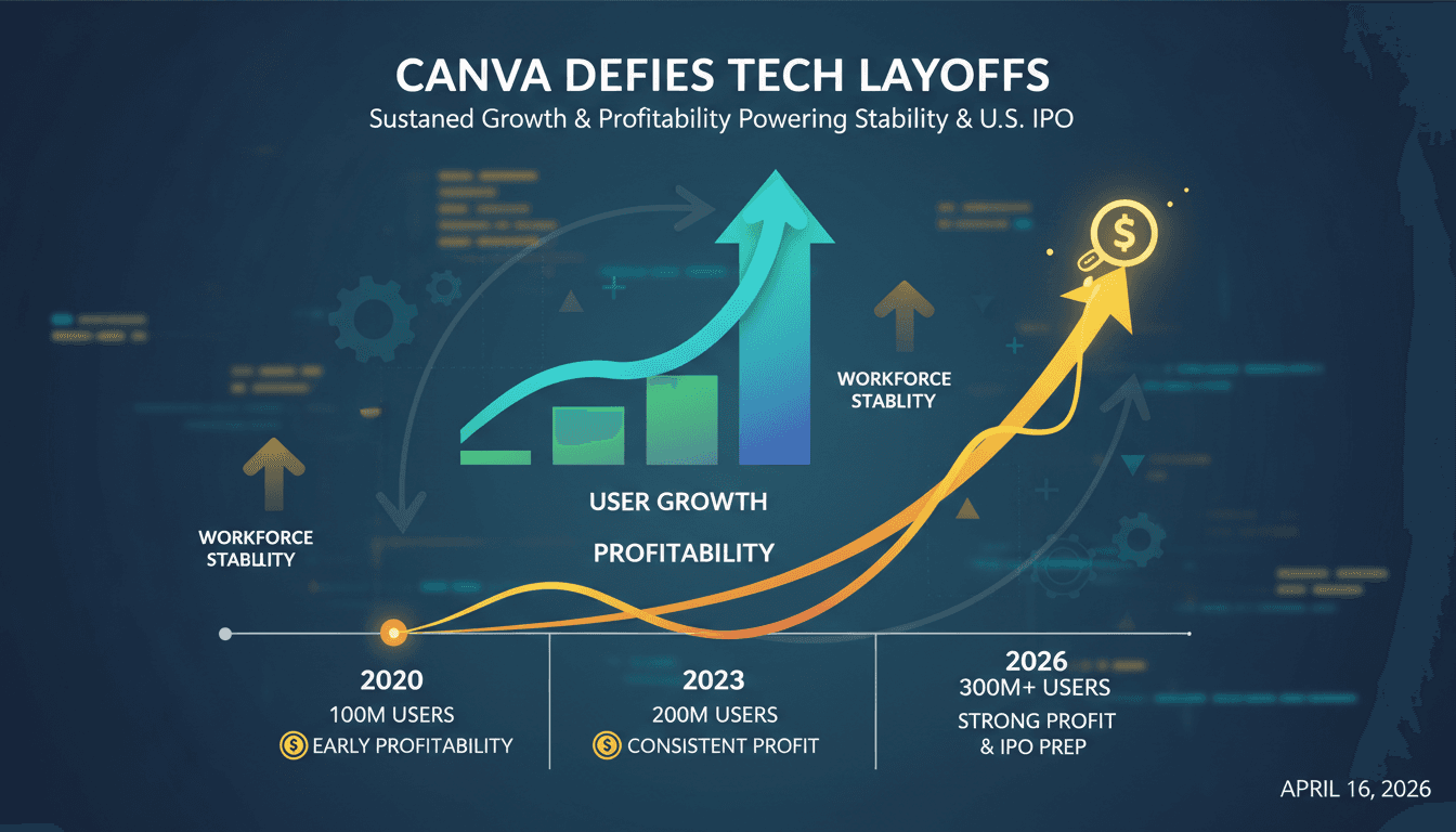 Canva Maintains Workforce Stability Amid Tech Sector Layoffs