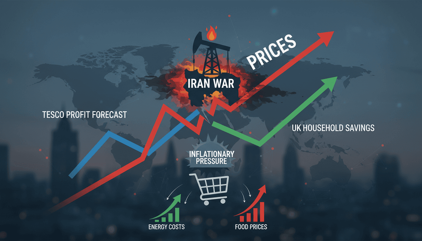 Tesco PLC Issues Profit Warning Amid Iran War Uncertainty