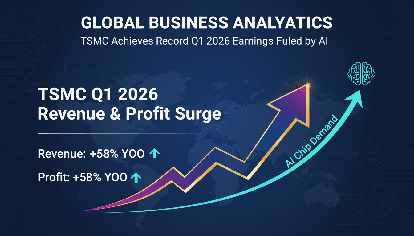 TSMC Achieves Record Q1 2026 Revenue and Profit Surge Fueled by AI Chip Demand