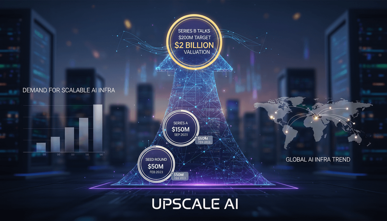 Upscale AI in Talks for $200 Million Funding Round at $2 Billion Valuation