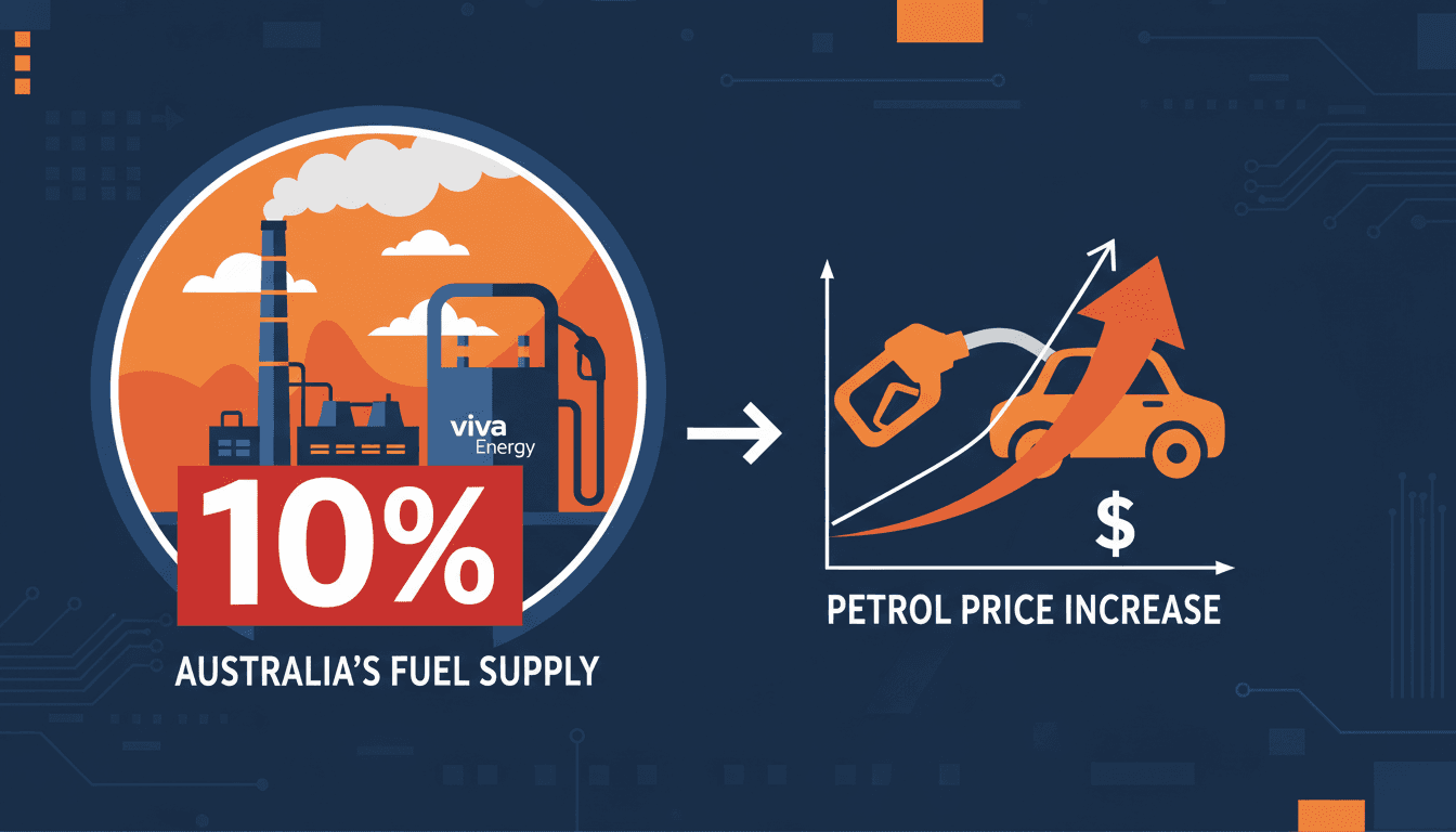 Fire at Viva Energy Geelong Refinery Disrupts 10 Percent of Australia's Fuel Supply