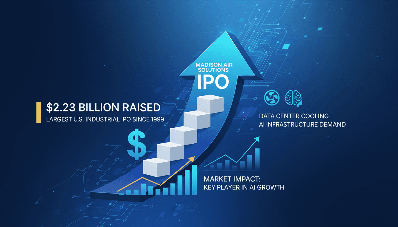 Madison Air Solutions Completes $2.23 Billion IPO on NYSE