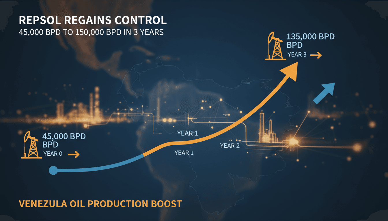 Repsol Regains Control of Venezuelan Petroquiriquire Oil Field to Increase Production