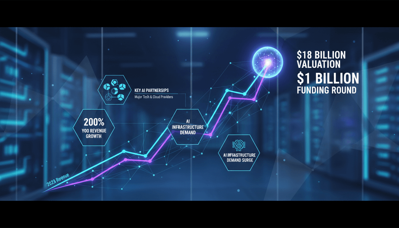 FluidStack Negotiates $1 Billion Funding Round at $18 Billion Valuation