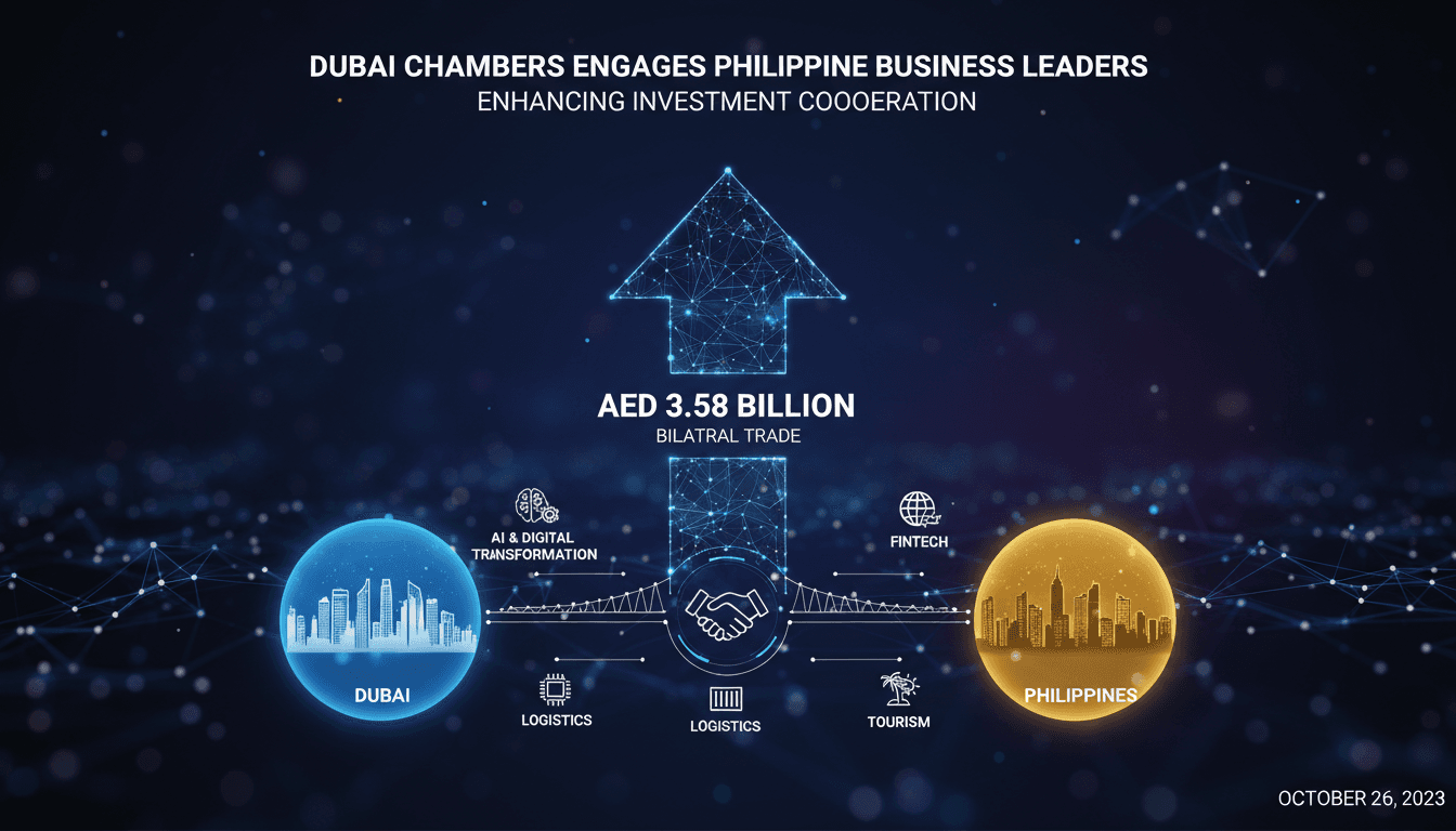 Dubai Chambers Engages Philippine Business Leaders to Enhance Investment Cooperation