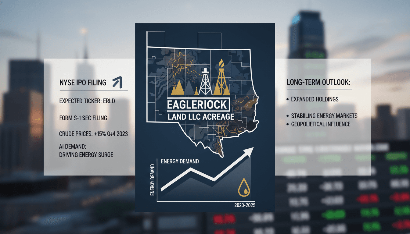 EagleRock Land LLC Files for NYSE IPO Amid Rising Energy Demand