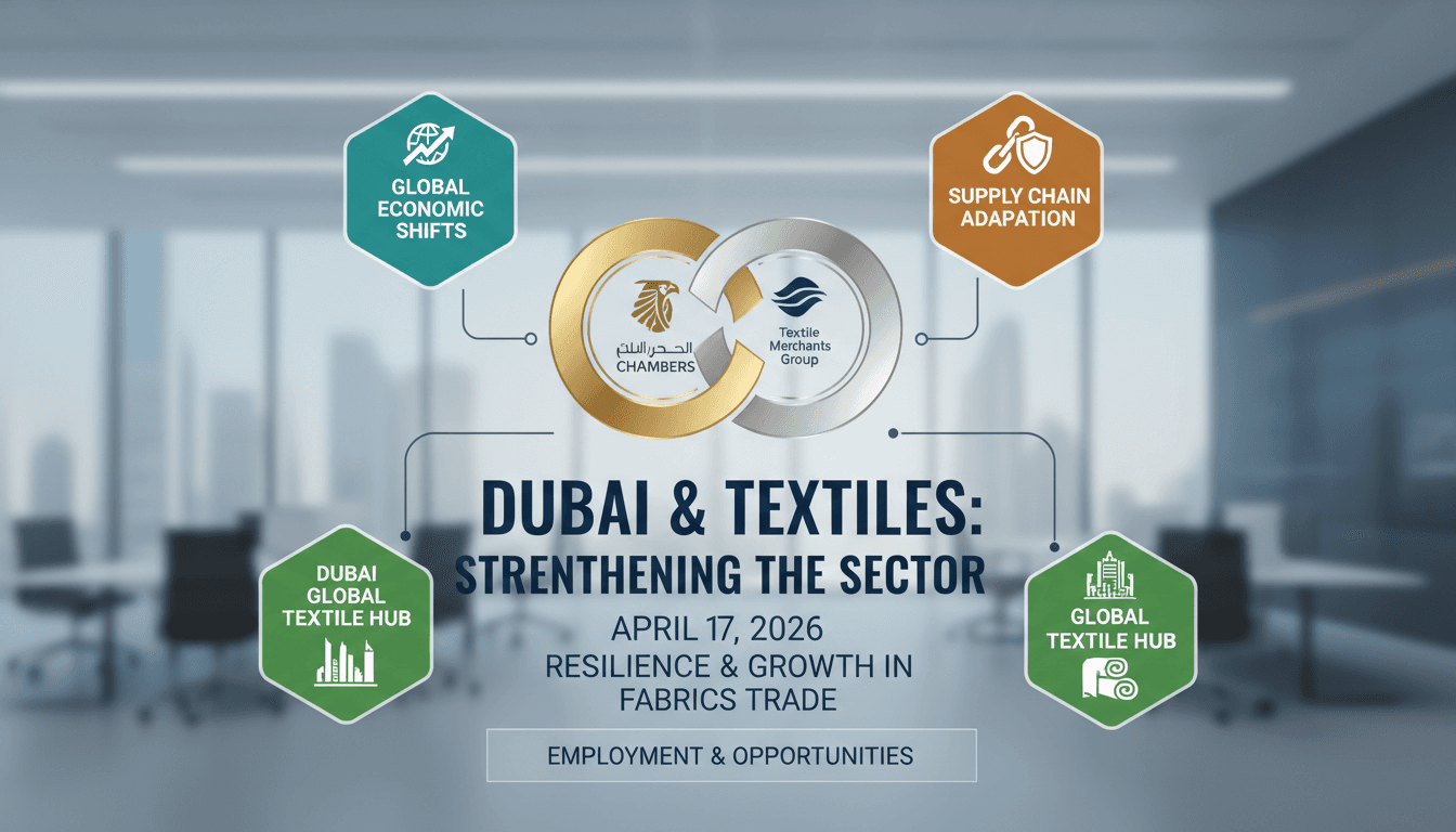 Dubai Chambers and Textile Merchants Group Meet to Strengthen Fabrics Sector Resilience
