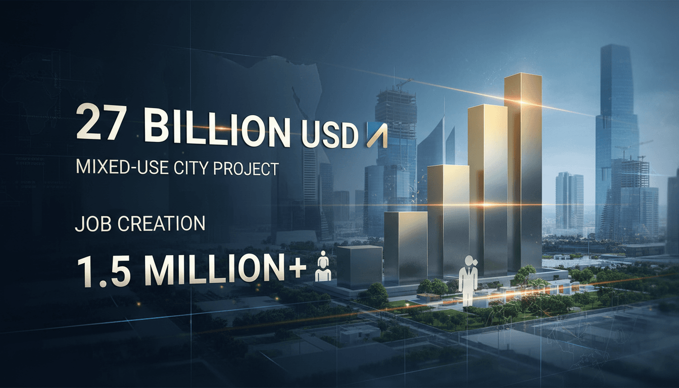 Talaat Moustafa Group Unveils $27 Billion Mixed-Use City Project East of Cairo