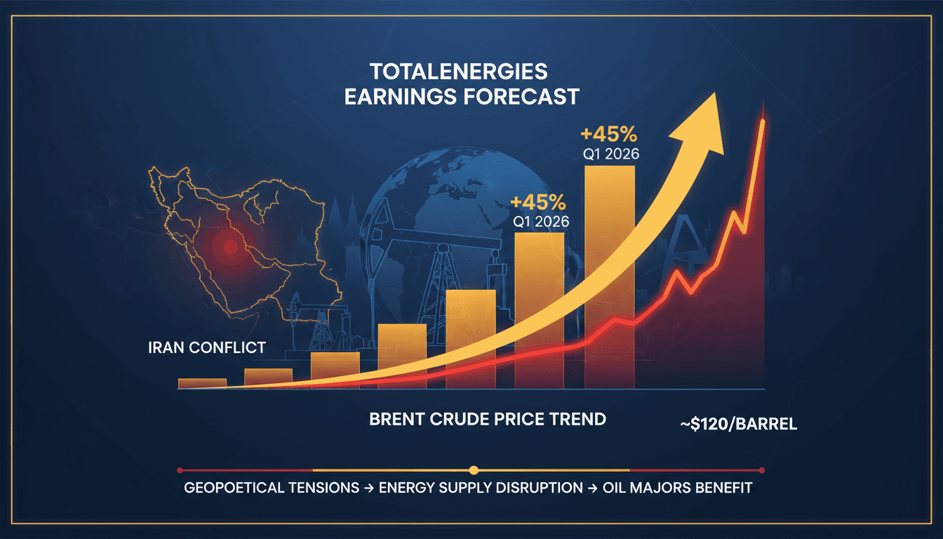 TotalEnergies Projects Earnings Surge Amid Iran Conflict and High Oil Prices