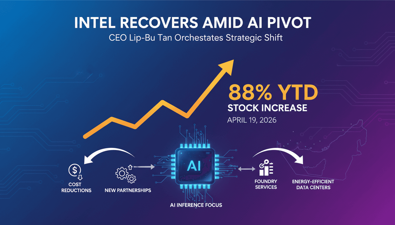 Intel Corporation reports significant stock recovery amid AI market shift