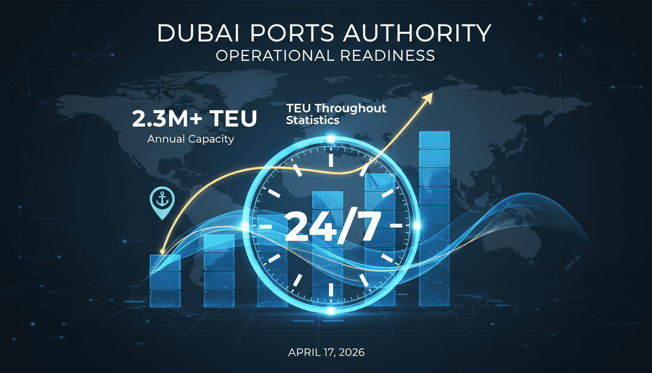 Dubai Ports Authority Ensures 24/7 Operational Readiness Amid Regional Maritime Tensions