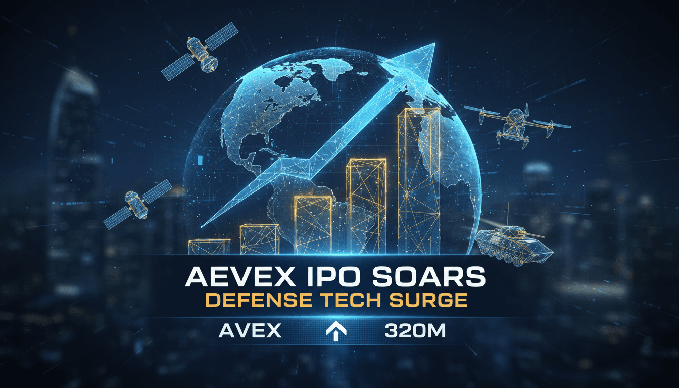 Aevex Corp completes $320 million IPO amid rising defense technology demand