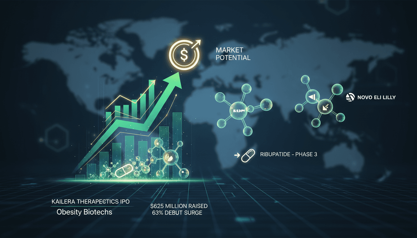 Kailera Therapeutics Completes $625 Million IPO with 63% Surge on Nasdaq