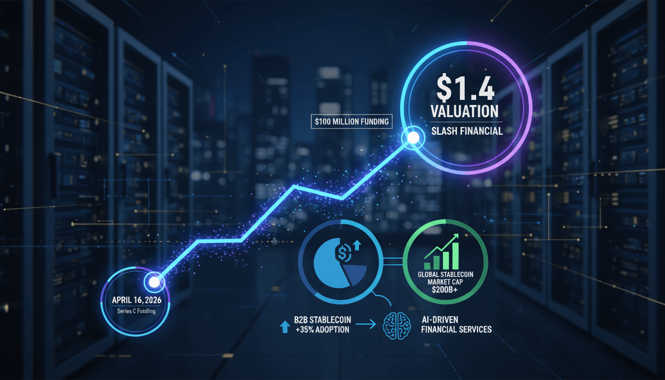 Slash Financial Secures $100 Million Series C Funding at $1.4 Billion Valuation