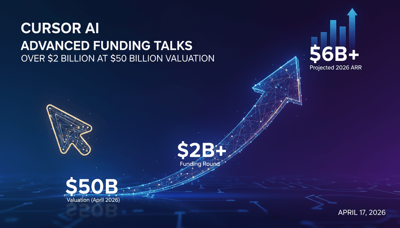 Cursor AI Engages in Advanced Funding Talks for Over $2 Billion at $50 Billion Valuation