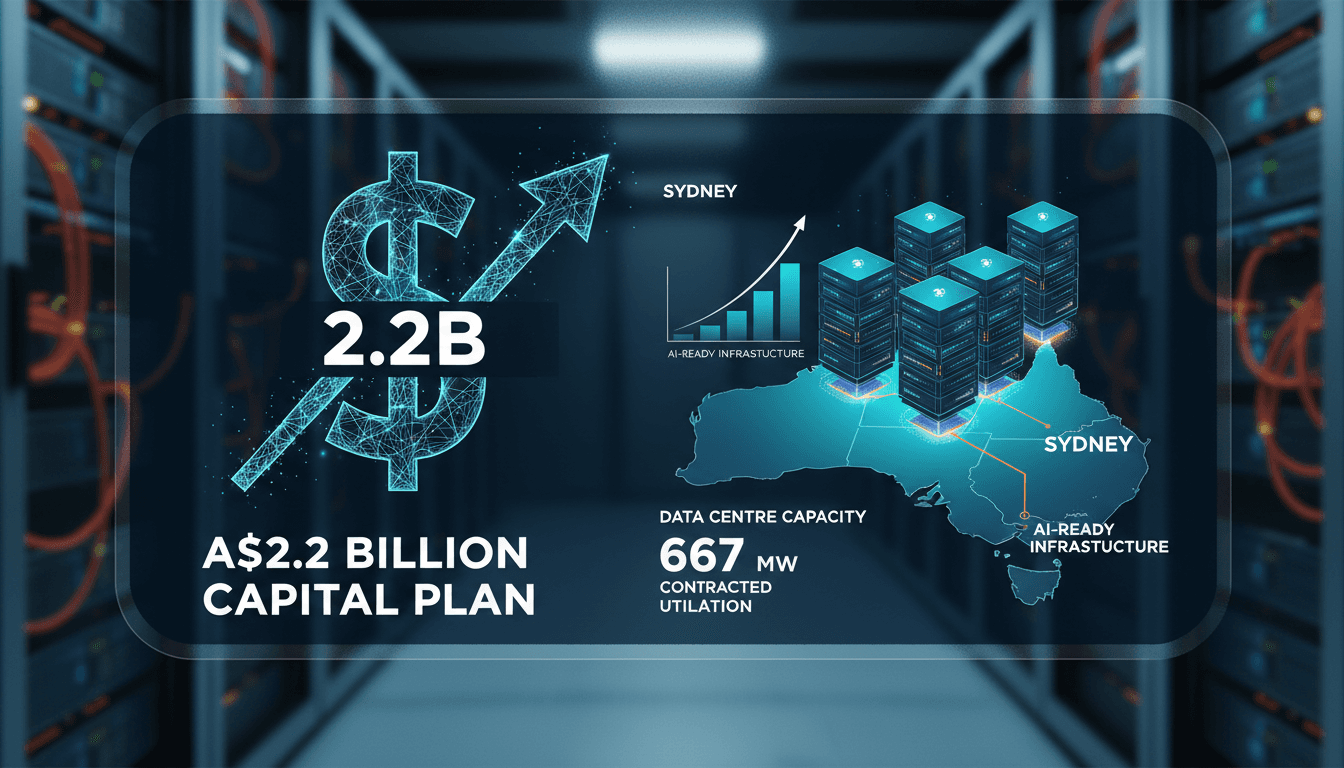 NEXTDC Launches A$2.2 Billion Capital Plan to Expand Data Centre Capacity in Sydney