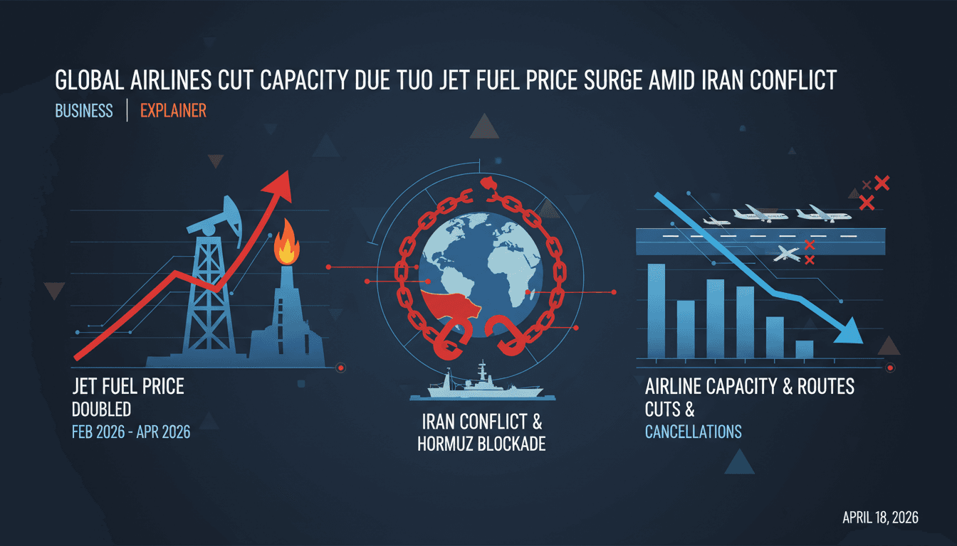 Global Airlines Cut Capacity Due to Jet Fuel Price Surge Amid Iran Conflict
