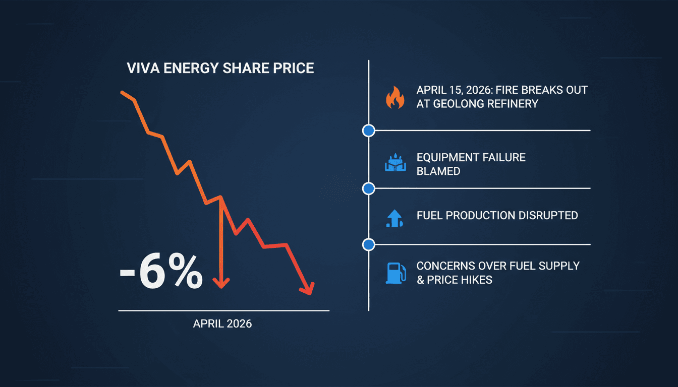 Fire at Geelong Refinery Disrupts Fuel Production and Impacts Share Prices