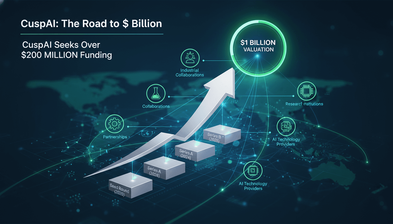 CuspAI Seeks Over $200 Million in Funding to Achieve $1 Billion Valuation