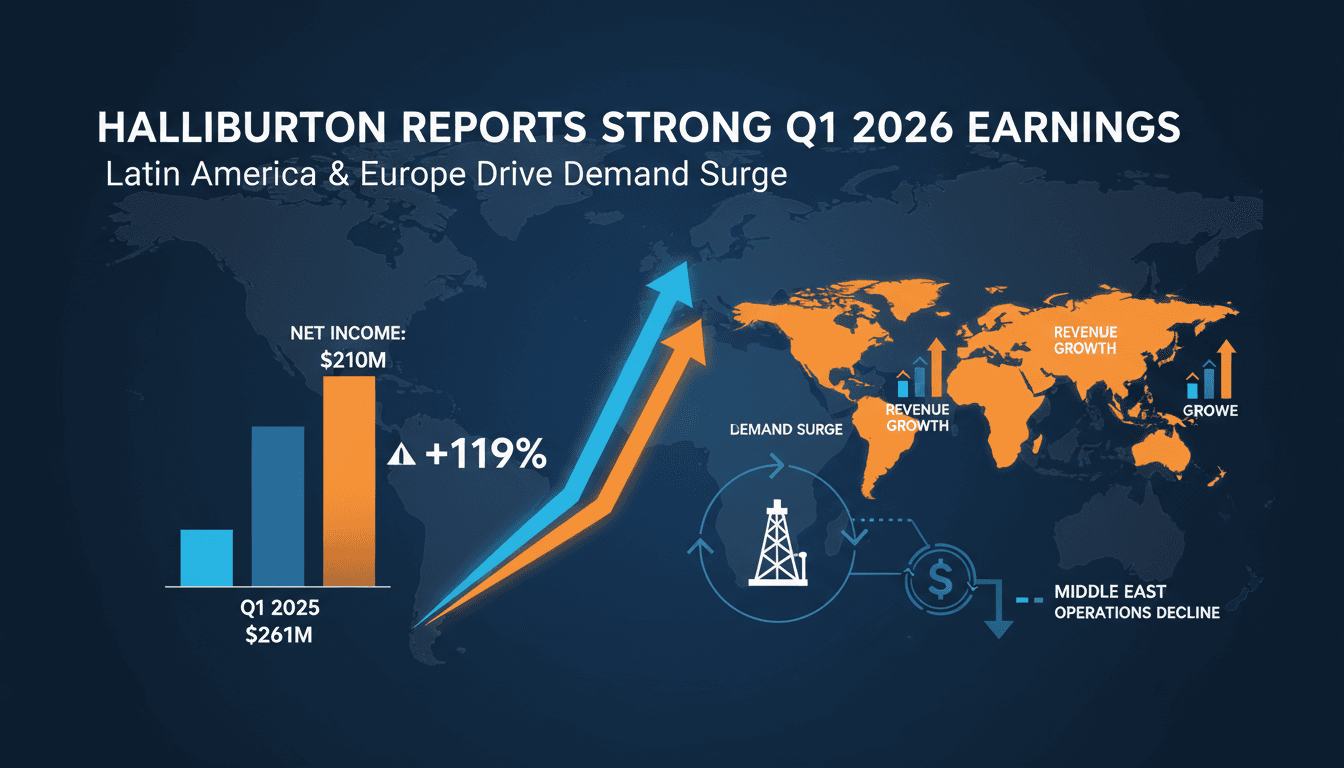 Halliburton Reports Strong Q1 2026 Earnings Amid Latin America and Europe Demand Surge