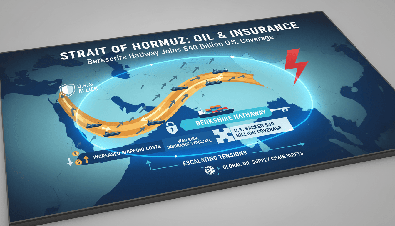 Berkshire Hathaway Joins $40 Billion U.S.-Backed Insurance Syndicate for Strait of Hormuz