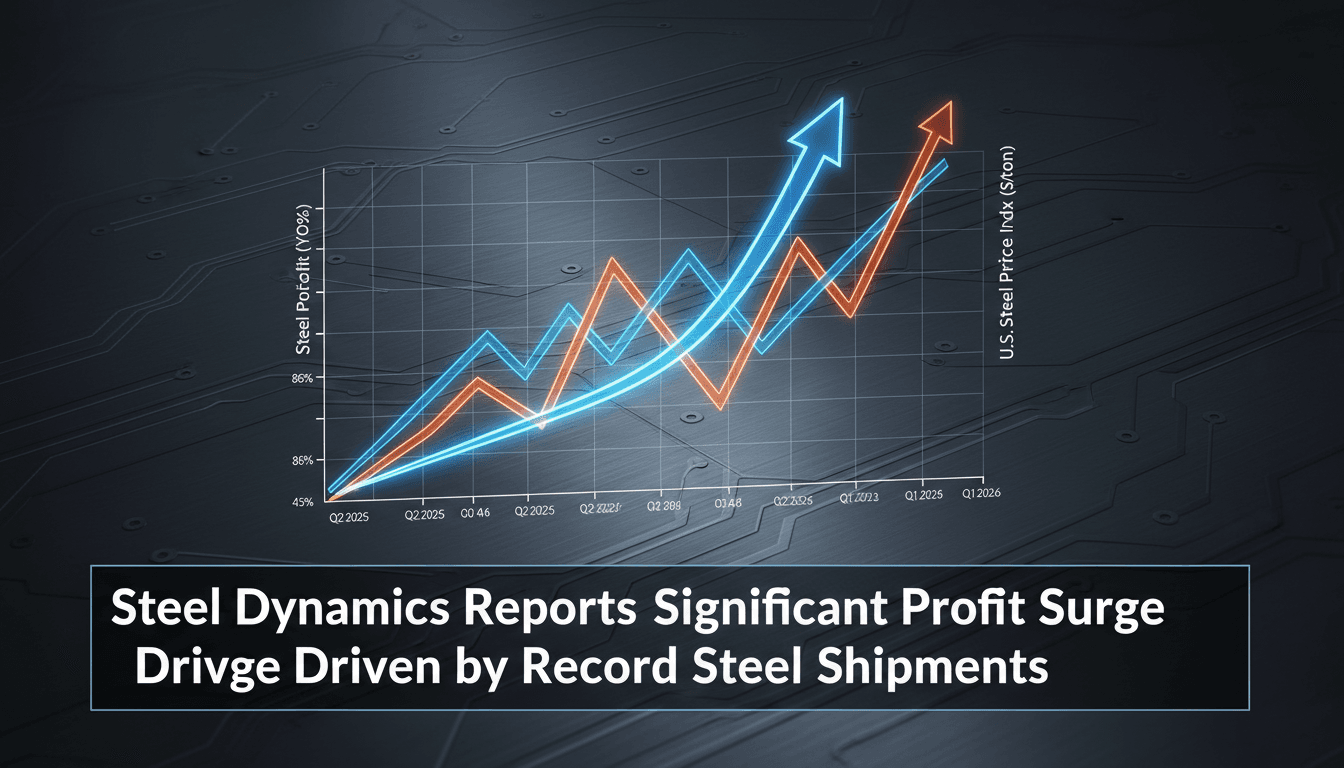 Steel Dynamics Reports Significant Profit Surge Driven by Record Steel Shipments