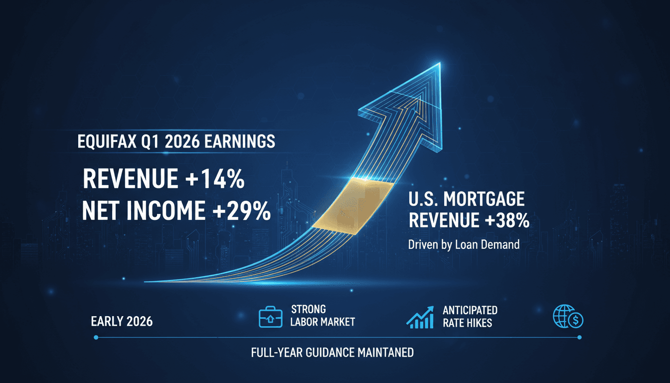 Equifax Reports Strong Q1 2026 Earnings Driven by U.S. Mortgage Surge