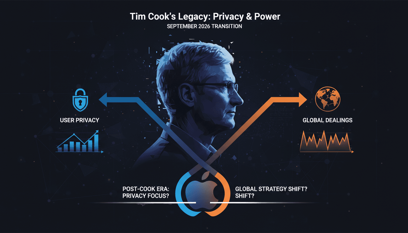 Tim Cook announces resignation as Apple CEO effective September 2026