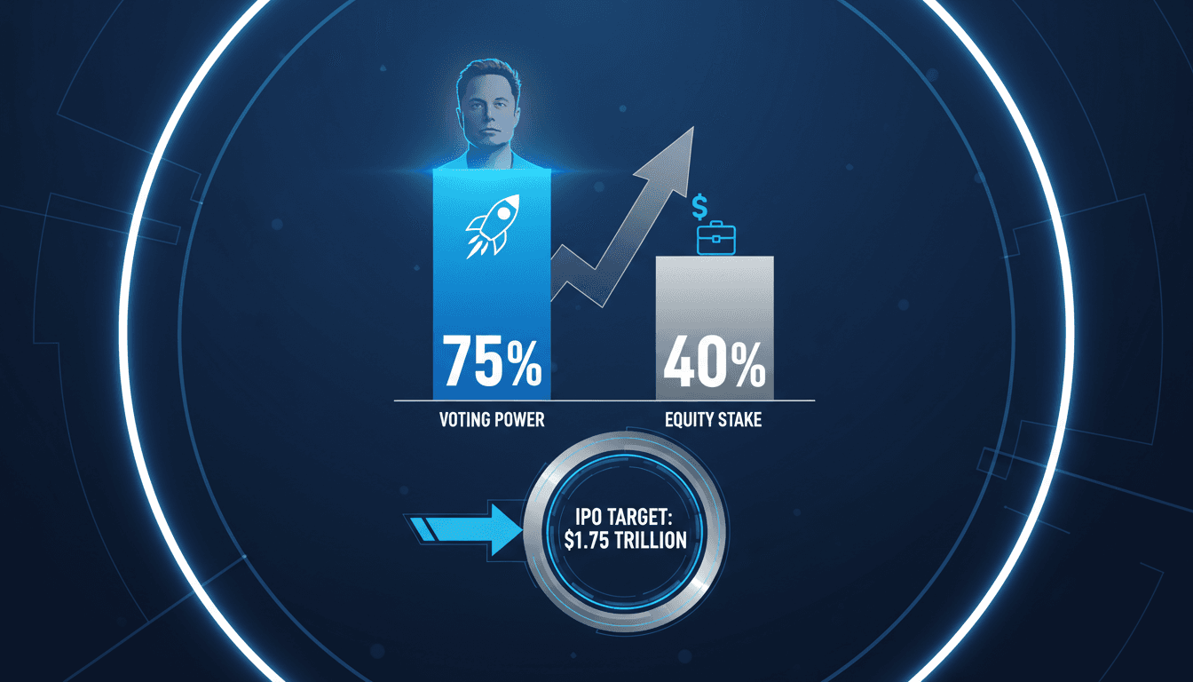 Elon Musk increases SpaceX ownership ahead of IPO