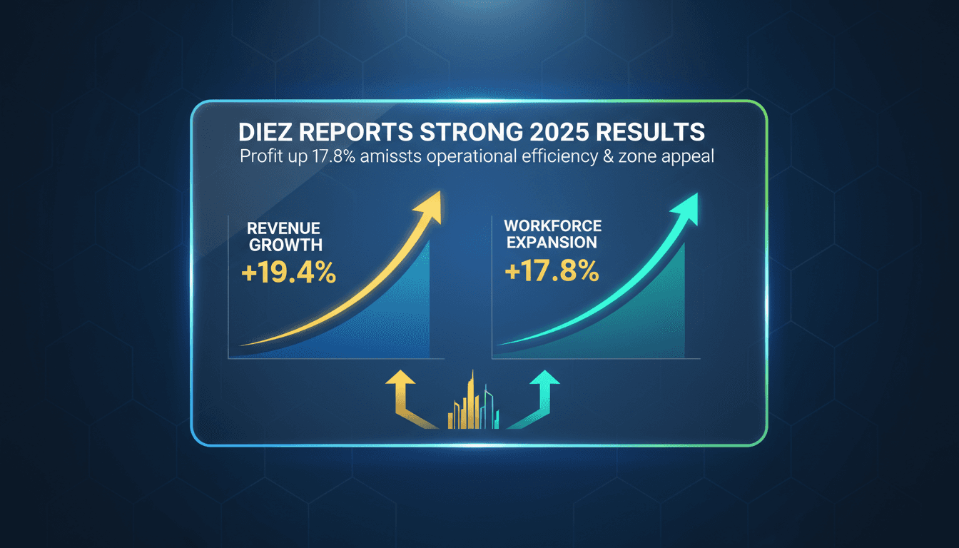 DIEZ reports 19.4% revenue growth and 17.8% profit increase for 2025