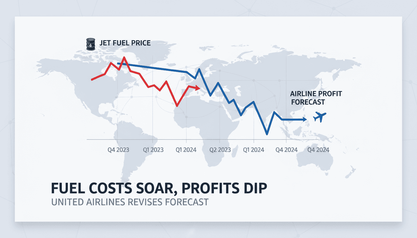United Airlines Revises Profit Forecast Amid Rising Jet Fuel Prices