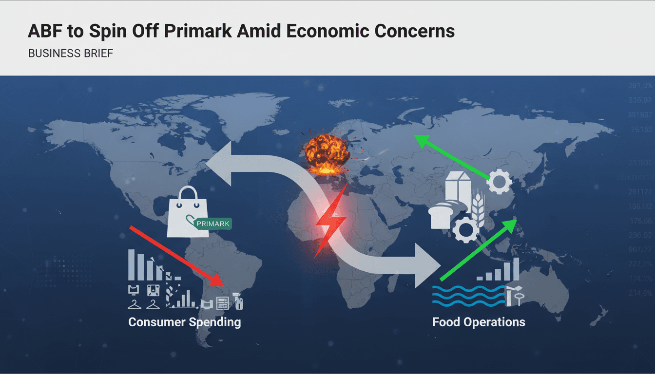 ABF to Spin Off Primark Amid Economic Concerns