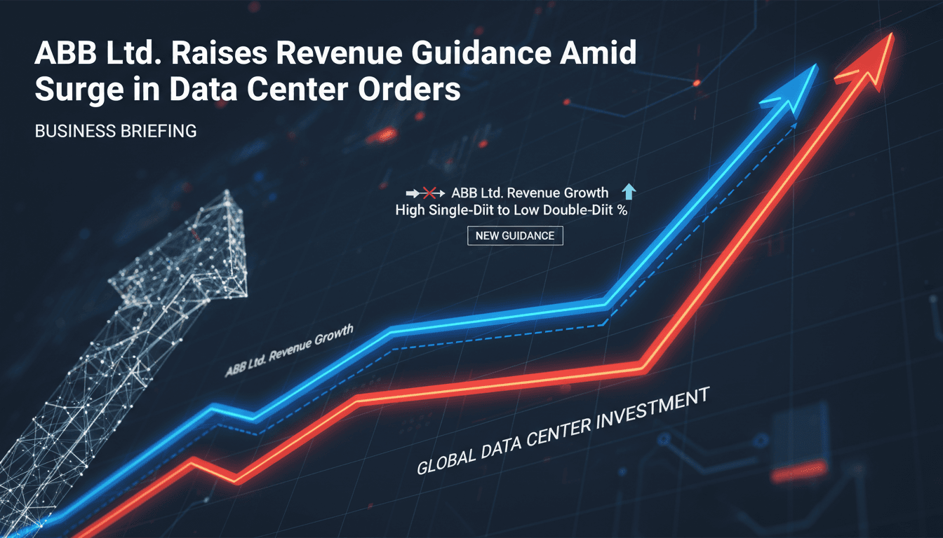 ABB Ltd. Raises Revenue Guidance Amid Surge in Data Center Orders