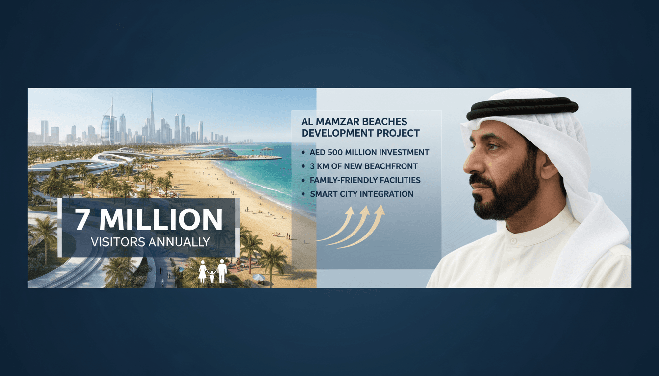 Sheikh Mohammed bin Rashid reviews AED 500 million Al Mamzar Beaches development project