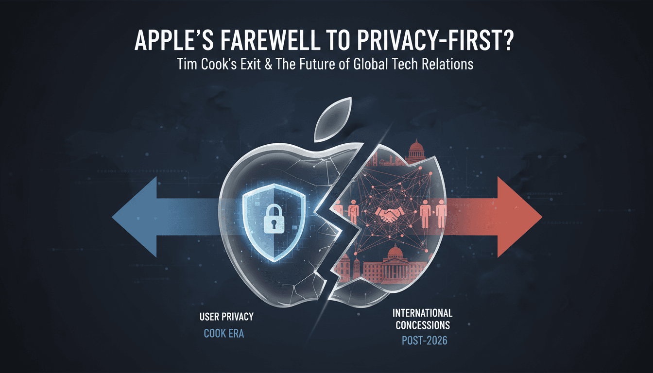Tim Cook announces resignation as Apple CEO effective September 2026