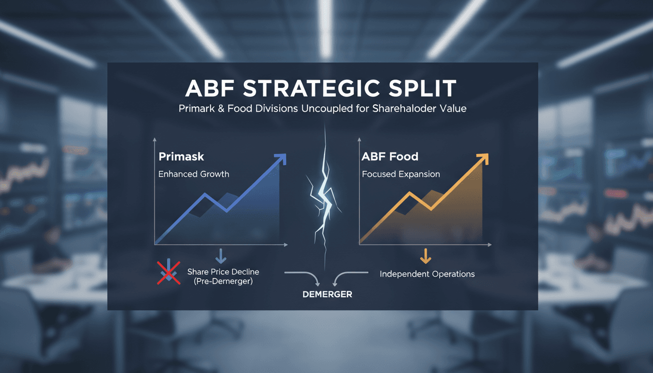 ABF announces demerger of Primark from food operations to enhance shareholder value