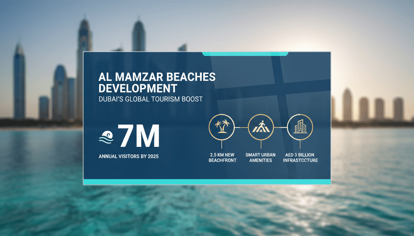 Sheikh Mohammed inspects Al Mamzar Beaches development project in Dubai