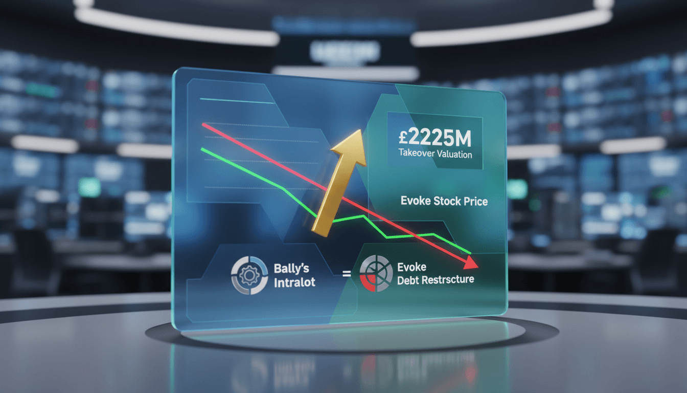 Evoke enters takeover discussions with Bally’s Intralot valued at £225 million