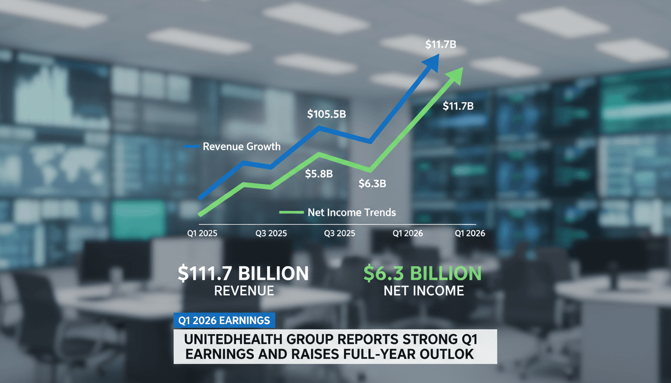 UnitedHealth Group Reports Strong Q1 Earnings and Raises Full-Year Outlook