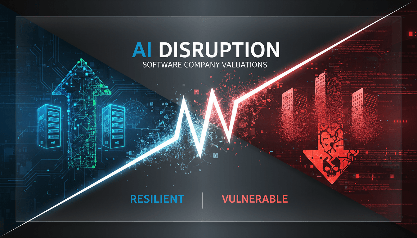 Investors Reassess Software Company Valuations Amid AI Disruption Concerns
