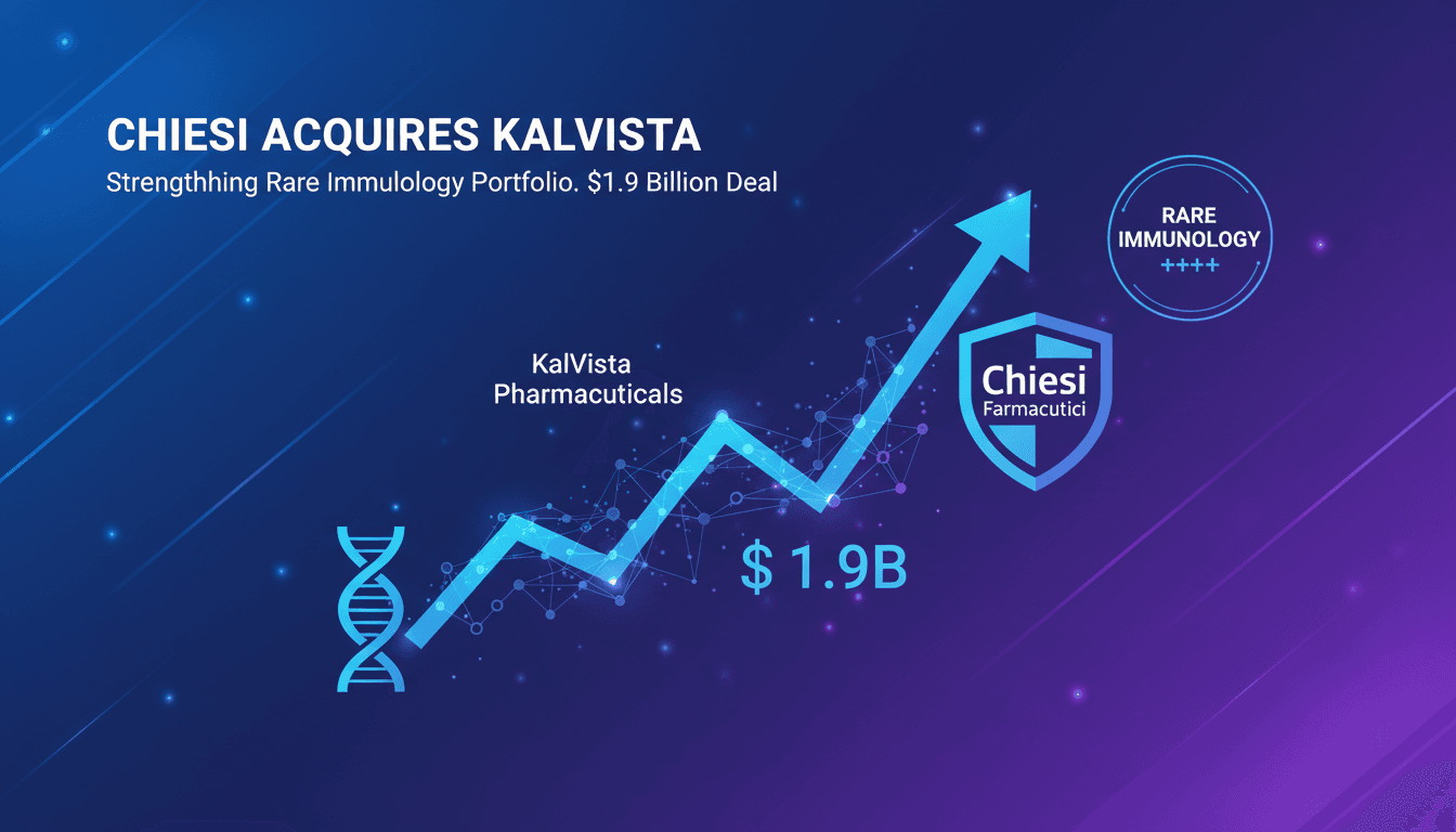 Chiesi Farmaceutici acquires KalVista Pharmaceuticals for $1.9 billion