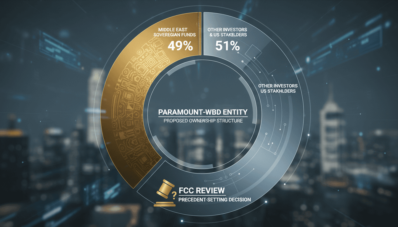 Paramount Seeks FCC Approval for Increased Foreign Investment in Warner Bros. Discovery Acquisition