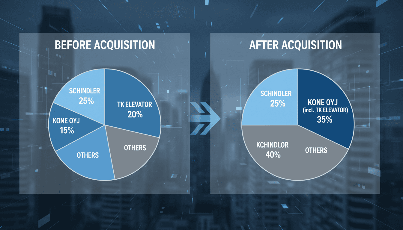 Kone Oyj acquires TK Elevator for €29.4 billion creating largest elevator company