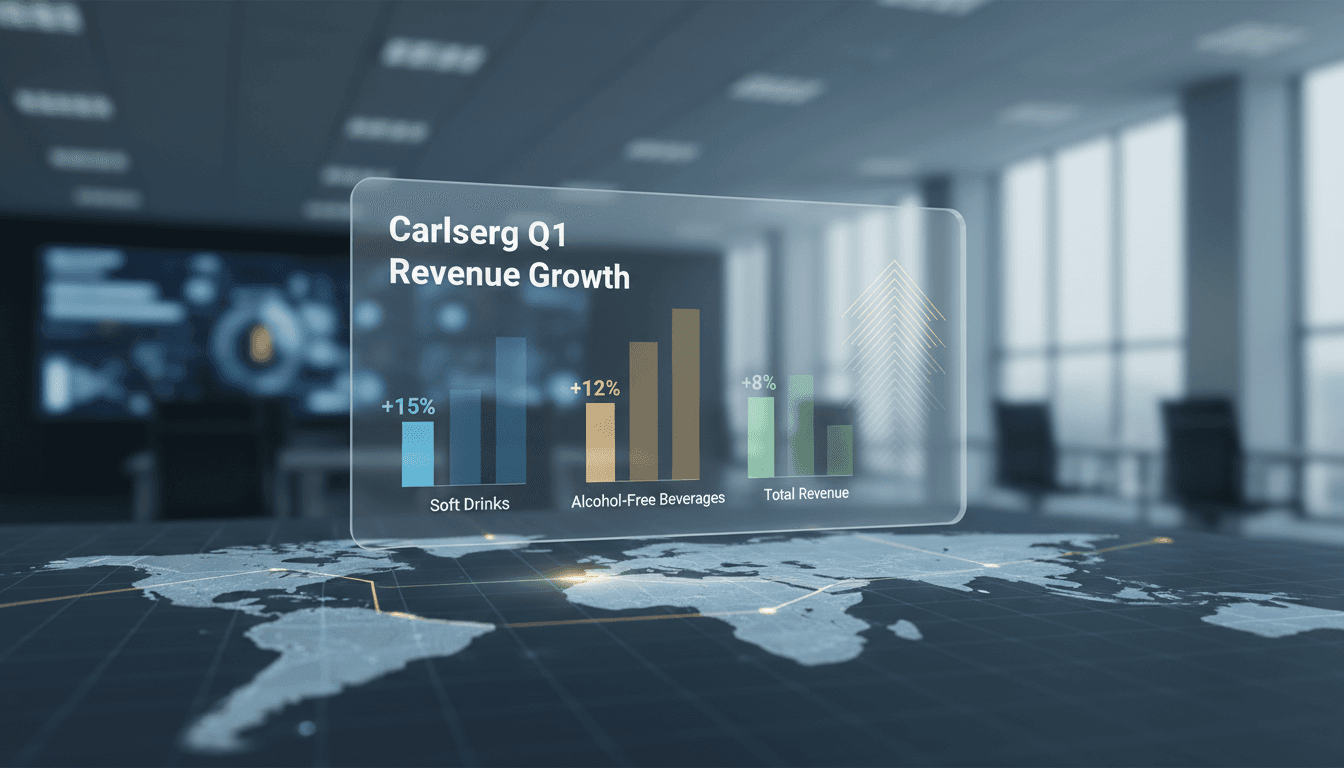 Carlsberg reports strong Q1 revenue growth driven by soft drinks and alcohol-free beverages