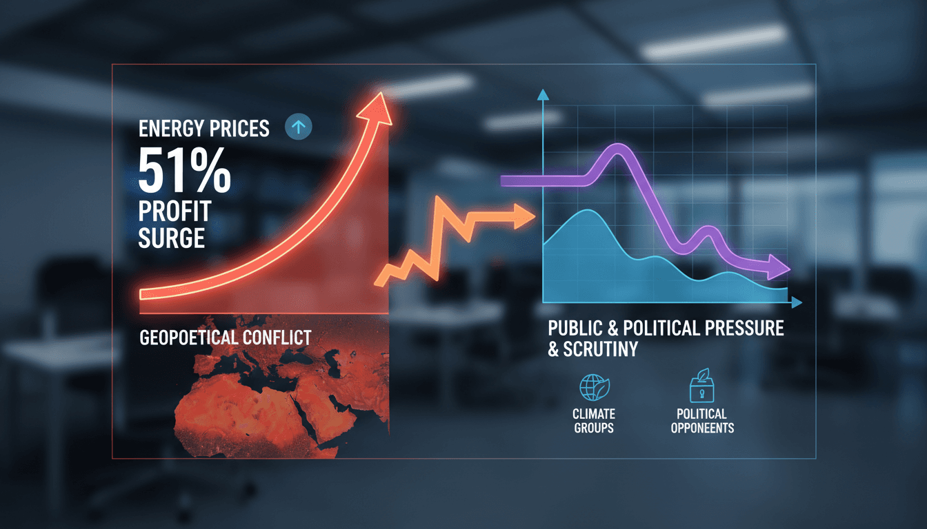 TotalEnergies reports 51% profit surge amid Middle East conflict