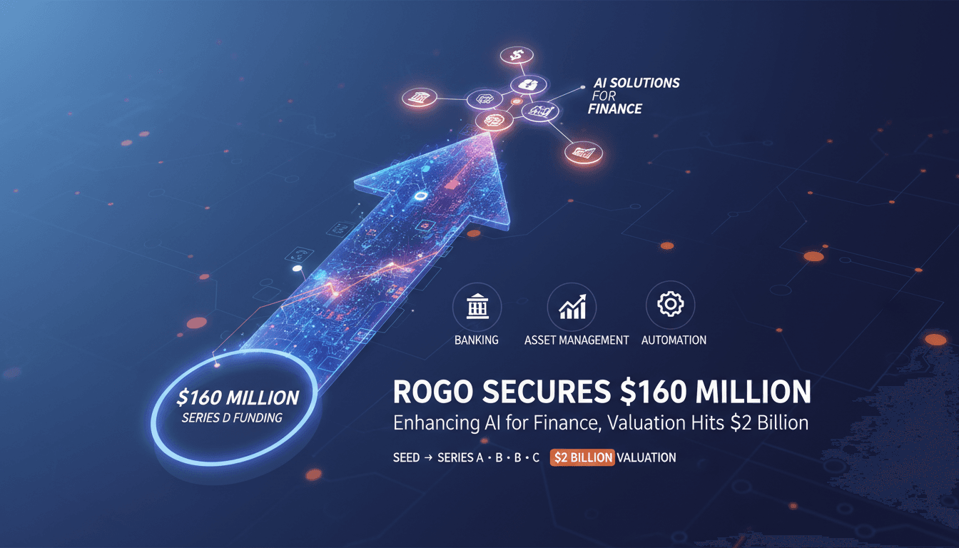 Rogo secures $160 million in Series D funding to enhance AI solutions for finance