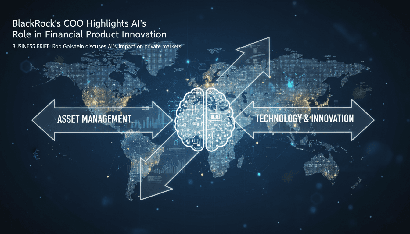 BlackRock's COO Highlights AI's Role in Financial Product Innovation