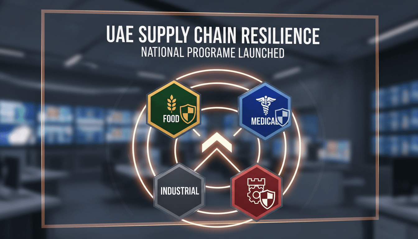 UAE launches National Programme to Strengthen Supply Chain Resilience